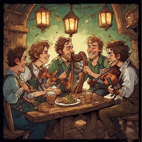 Open traditionele Ierse sessie